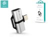 Devia lightning + lightning adapter egyidőben történő töltéshez és              zenehallgatáshoz - Devia Smart Series Adapter Lightning to Dual Lightning -     ezüst