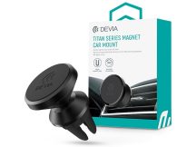   Devia szellőzőrácsba illeszthető mágneses autós tartó - Devia Titan Series      Magnet Car Mount - fekete