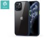 Apple iPhone 12 Pro Max ütésálló hátlap - Devia Shark Series Shockproof Case -  kék/átlátszó