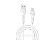   Devia USB - Lightning adat- és töltőkábel 1 m-es vezetékkel - Devia Kintone Cable V2 Series for Lightning - 5V/2.1A - fehér - ECO csomagolás