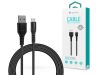 Devia USB - Lightning adat- és töltőkábel 2 m-es vezetékkel - Devia Gracious Series Lightning Cable Fast Charge - 5V/2.1A - black