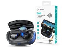   Devia TWS Bluetooth sztereó headset v5.0 + töltőtok - Devia Joy A9 Game Series  True  Wireless Earphones with Charging Case - fekete