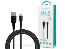   Devia USB - USB Type-C adat- és töltőkábel 2 m-es vezetékkel - Devia Gracious   Series USB Type-C Cable Fast Charge - 5V/2.1A - fekete