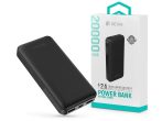   Devia hordozható külső akkumulátor / power bank - 20.000 mAh - Devia Kintone    Series V2 - 2xUSB + Type-C + microUSB - fekete