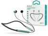 Devia Sport Bluetooth sztereó fülhallgató v5.0 - Devia Smart Series Silicone    Neckband Headset - fekete/zöld