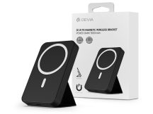   Devia hordozható külső akkumulátor / power bank / állvány - 5000 mAh - Devia    Extreme Speed Series PD20W Magnetic Wireless Bracket - Lightning + Type-C -     fekete