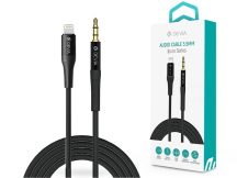   Devia 3,5 mm jack - Lightning audio kábel 1 m-es vezetékkel - Devia Series iPureAUX Audio Cable - fekete