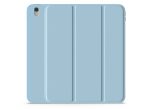   Apple iPad 10.9 (2022) tablet tok (Smart Case) on/off funkcióval, Apple Pencil  tartóval - Devia Rosy Series Leather Case With Pencil Slot - kék