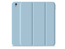   Apple iPad 10.9 (2022) tablet tok (Smart Case) on/off funkcióval, Apple Pencil  tartóval - Devia Rosy Series Leather Case With Pencil Slot - kék