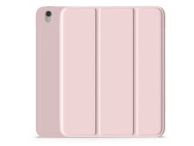   Apple iPad 10.9 (2022) tablet tok (Smart Case) on/off funkcióval, Apple Pencil  tartóval - Devia Rosy Series Leather Case With Pencil Slot - pink