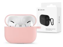   Devia szilikon tok AirPods Pro2 fülhallgatóhoz - Devia Silicone Case Suit For   AirPods Pro2 - rózsaszín