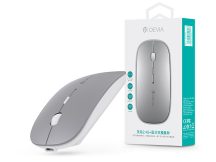   Devia vezeték nélküli egér - Devia Lingo Series 2.4G+Wireless Dual Mode Mouse - ezüst