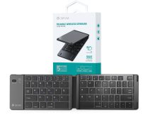   Devia összecsukható vezeték nélküli angol kiosztású Bluetooth billentyűzet -    Devia Lingo Series Foldable Wireless Keyboard - fekete