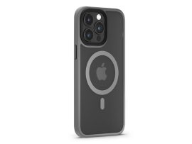 Devia Pino Series Magnetic ütésálló tok - Apple iPhone 15 Pro Max - szürke