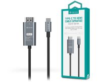   Devia USB Type-C - HDMI kábel 2 m-es vezetékkel - Devia Storm Series Type-C to  HDMI Cable (Updated) - fekete