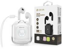   Devia TWS Bluetooth sztereó headset v5.3 + töltőtok - Devia TWS-M6 Wireless     Earphone with Charging Case - fehér