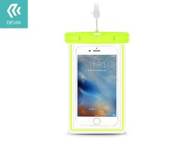 Univerzális vízálló védőtok max. 5,5'' méretű készülékekhez - Devia Ranger      Fluorescence Waterproof Bag - zöld