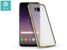 Samsung G955F Galaxy S8 Plus hátlap - Devia Glimmer - arany