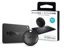   Boompods bluetooth tracker tag - Boompods Boomtag + Boomcard - 2 db/csomag -    fekete