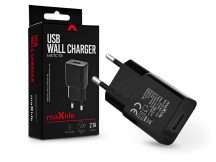   Maxlife USB hálózati töltő adapter - 10W - Maxlife MXTC-01 USB Wall Fast Charger- fekete