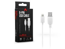   Maxlife USB - Lightning adat- és töltőkábel 3 m-es vezetékkel - Maxlife 8-PIN USB Cable - 5V/2A - fehér
