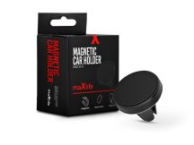   Maxlife szellőzőrácsba illeszthető mágneses autós tartó - Maxlife MXCH-11 Magnetic Car Holder - fekete