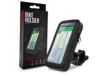   Maxlife kerékpárra szerelhető, por- és cseppálló telefontartó max. 6,5'' méretű készülékekhez - Maxlife MXBH-01XL Bike Holder - fekete