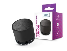 Setty bluetooth mini hangszóró - Setty Junior Bluetooth Speaker - fekete