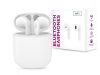 Setty TWS Bluetooth sztereó headset v5.0 + töltőtok - Setty True Wireless       Earphones with Charging Case - fehér