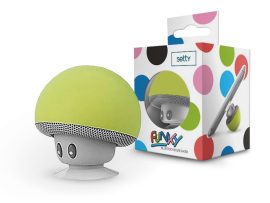 Setty vezeték nélküli bluetooth hangszóró - Setty Funky Bluetooth Speaker - zöld