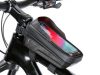 Tech-Protect kerékpárra szerelhető, por- és cseppálló telefontartó táska - Tech-Protect V2 Bike Mount M Size - fekete Tech-Protect kerékpárra szerelhető, por- és cseppálló telefontartó táska - Tech-Protect V2 Bike Mount M Size - fekete