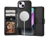 Apple iPhone 15 Plus oldalra nyíló tok + Magsafe hátlap - Tech-Protect Wallet Flip - fekete Apple iPhone 15 Plus oldalra nyíló tok + Magsafe hátlap - Tech-Protect Wallet Flip - fekete