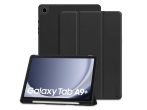   Samsung X210/X215/X216 Galaxy Tab A9+ 11.0 tablet tok (Smart Case) on/off       funkcióval, Pencil tartóval - Tech-Protect - fekete (ECO csomagolás)