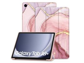 Samsung X210/X215/X216 Galaxy Tab A9+ 11.0 tablet tok (Smart Case) on/off       funkcióval - Tech-Protect - marble (ECO csomagolás)