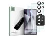 Samsung Galaxy S24 Ultra edzett üveg képernyővédő fólia + hátsó kameralencse védőüveg - Tech-Protect Supreme Set - átlátszó Samsung Galaxy S24 Ultra edzett üveg képernyővédő fólia + hátsó kameralencse védőüveg - Tech-Protect Supreme Set - átlátszó