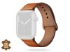 Apple Watch valódi bőrből készült óraszíj - Tech-Protect Leatherfit -           42/44/45/49 mm - barna