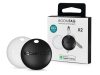 Boompods bluetooth tracker AirTag - Boompods Boomtag - 2 db/csomag -            fekete/fehér