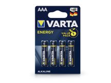 VARTA Energy Alkaline AAA ceruza elem - 4 db/csomag