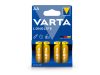 VARTA Longlife Alkaline AA ceruza elem - 4 db/csomag