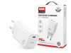XO GaN hálózati töltő adapter Type-C bemenettel - 65W - XO CE10 PD3.0 + QC3.0 Car Charger - fehér XO GaN hálózati töltő adapter Type-C bemenettel - 65W - XO CE10 PD3.0 + QC3.0 Car Charger - fehér