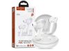 HOCO TWS Bluetooth sztereó headset v5.1 + töltőtok - HOCO ES55 True Wireless Earphones with Charging Case - fehér HOCO TWS Bluetooth sztereó headset v5.1 + töltőtok - HOCO ES55 True Wireless Earphones with Charging Case - fehér