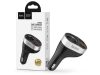 HOCO 2xUSB szivargyújtó töltő adapter + szivargyújtós aljzattal, LED kijelzővel - 15W - HOCO Z29 Car Charger - fekete/ezüst HOCO 2xUSB szivargyújtó töltő adapter + szivargyújtós aljzattal, LED kijelzővel - 15W - HOCO Z29 Car Charger - fekete/ezüst