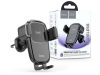 HOCO szellőzőrácsba illeszthető vezeték nélküli autós tartó/gyorstöltő - 15 W - HOCO HW1 Wireless Fast Charge Car Holder - fekete HOCO szellőzőrácsba illeszthető vezeték nélküli autós tartó/gyorstöltő - 15 W - HOCO HW1 Wireless Fast Charge Car Holder - fekete