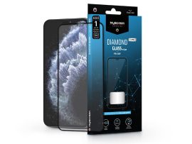 Apple iPhone XS Max/11 Pro Max edzett üveg képernyővédő fólia - MyScreen        Protector Diamond Glass Lite Edge2.5D Full Glue - fekete