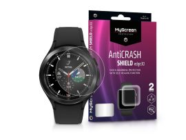 Samsung Galaxy Watch 4 Classic (46 mm) ütésálló képernyővédő fólia - MyScreen   Protector AntiCrash Shield Edge3D - 2 db/csomag - transparent