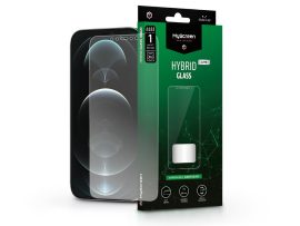 Apple iPhone 12 Pro Max rugalmas üveg képernyővédő fólia - MyScreen Protector   Hybrid Glass Lite - átlátszó
