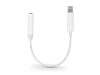 Lightning adapter 3,5 mm jack füllhallgatóhoz - fehér Lightning adapter 3,5 mm jack füllhallgatóhoz - fehér
