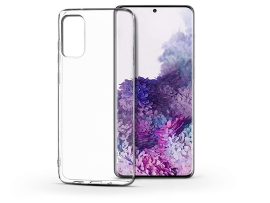Samsung G985F Galaxy S20+ szilikon hátlap - Soft Clear - átlátszó
