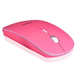 Apple PC Laptop Android Iphone -hoz Vékony vezetéknélküli optikai egér pink rózsaszín -  laptop, notebook , PC számítógép vezeték nélküli