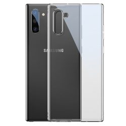 Samsung Galaxy Note 10 átlátszó szilikontok vékony fényes telefontok tok tartó SM-N970